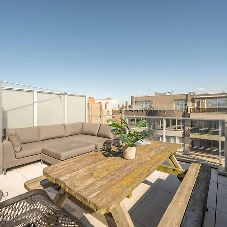 Modern With Private Rooftop * Οστένδη